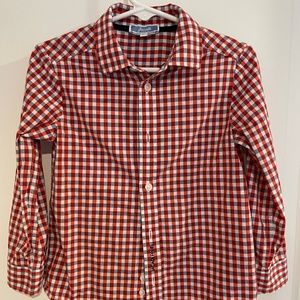 Jacadi toddler boys button down shirt